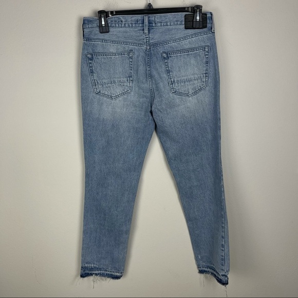 PacSun light wash distressed men slim fit jeans 100% cotton rn45421 size 32x30 - Picture 3 of 13